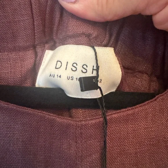 DISSH Red Sleeveless Scoop Neck Sundress Maxi - Picture 4 of 7